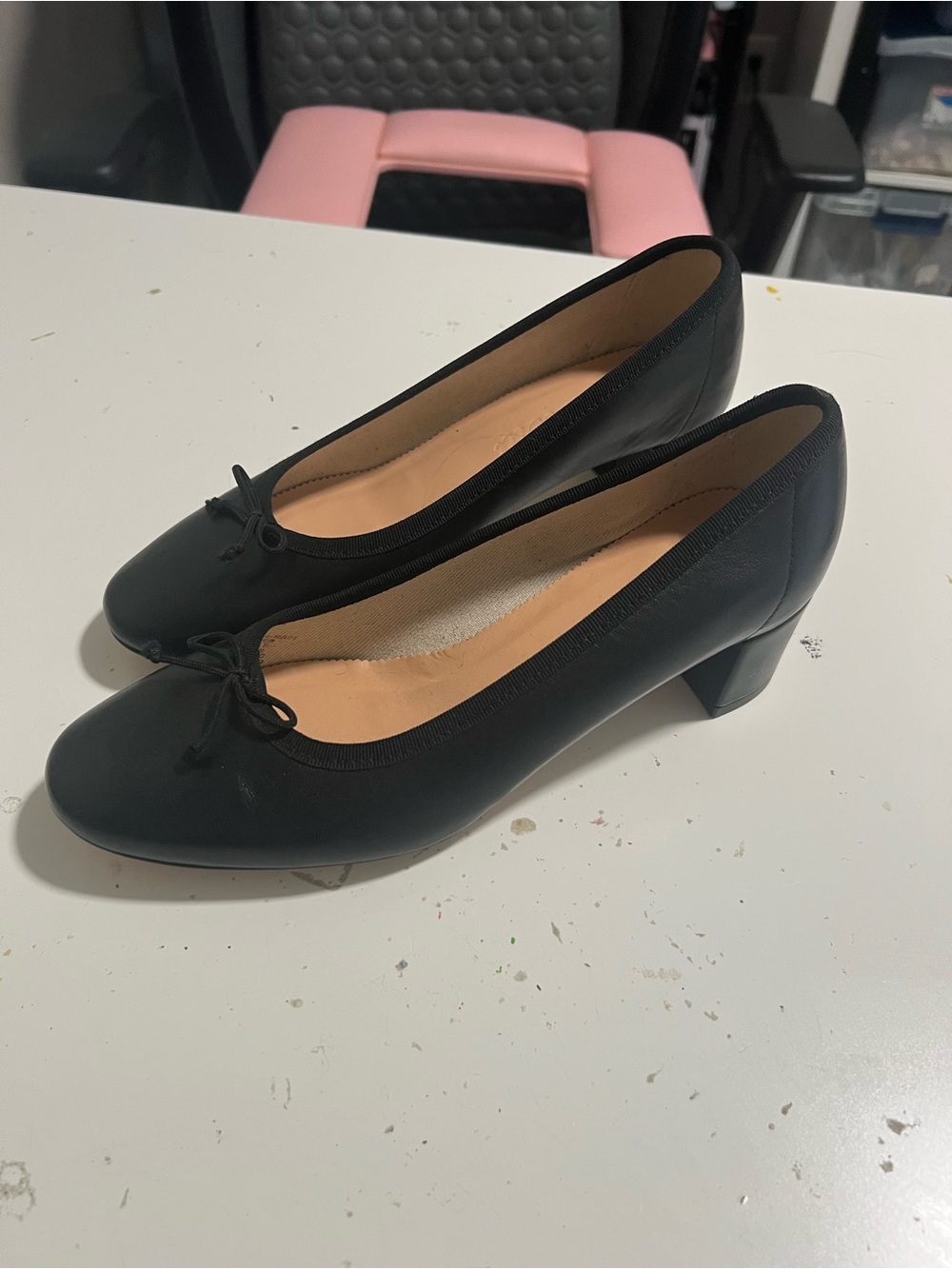Ballerina Style Bow Heels